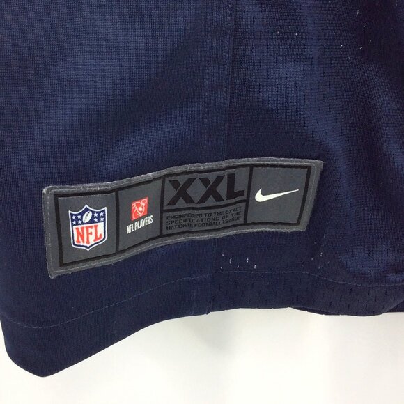 Nike NFL 12s Seattle Seahawks Nike Game Team Jersey College Navy Men's Size XXL - Picture 4 of 6